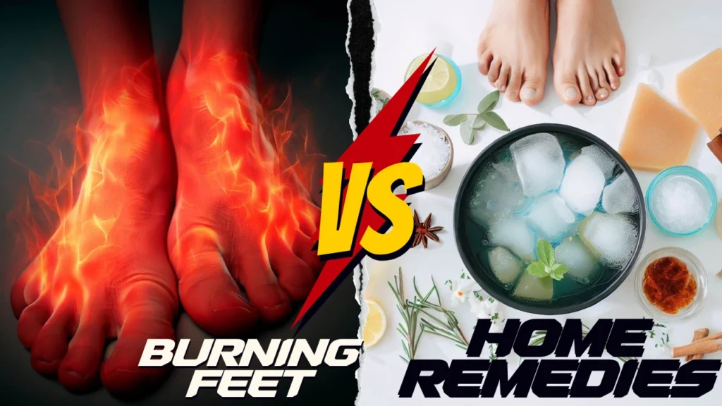 home remedies burning feet