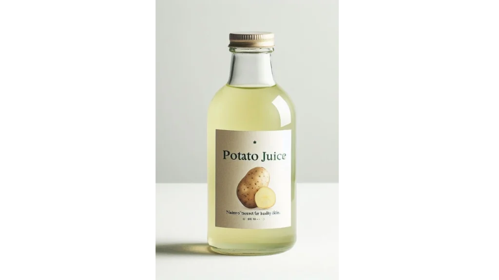potato juice for skin whitening
