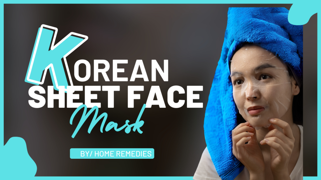korean sheet mask pack