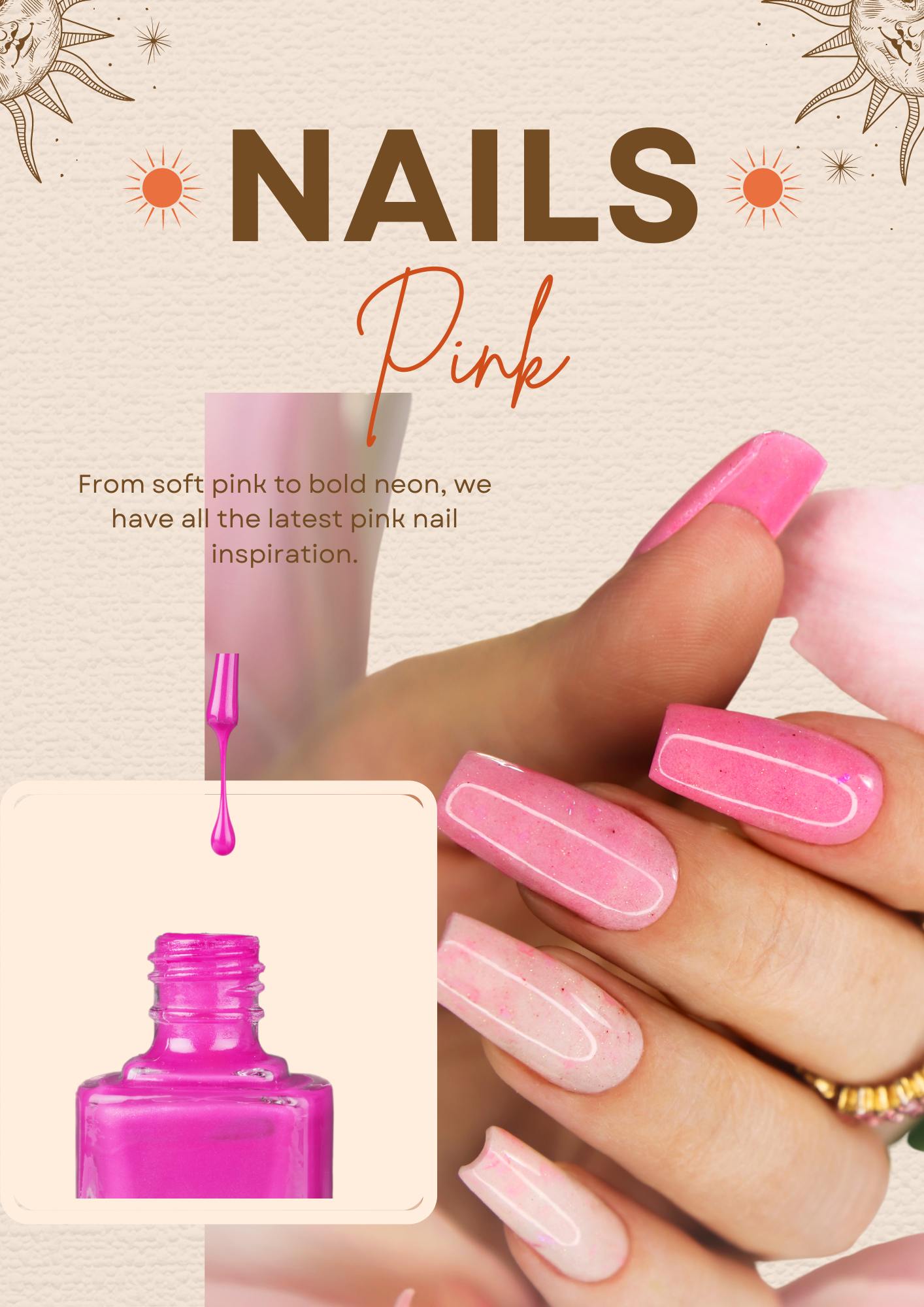Pink Nails 2024: The Hottest Shades and Styles for the New Year