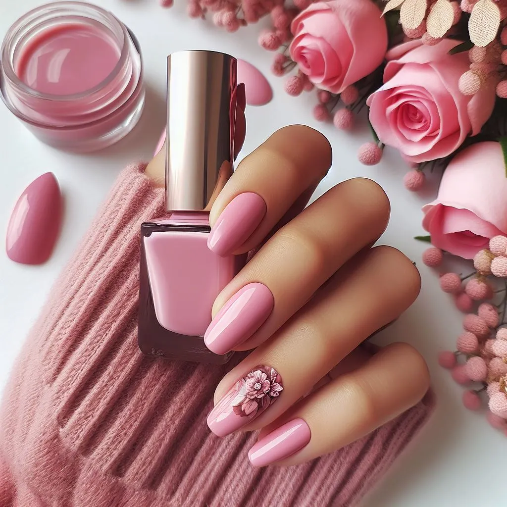 pink nails fashion trends