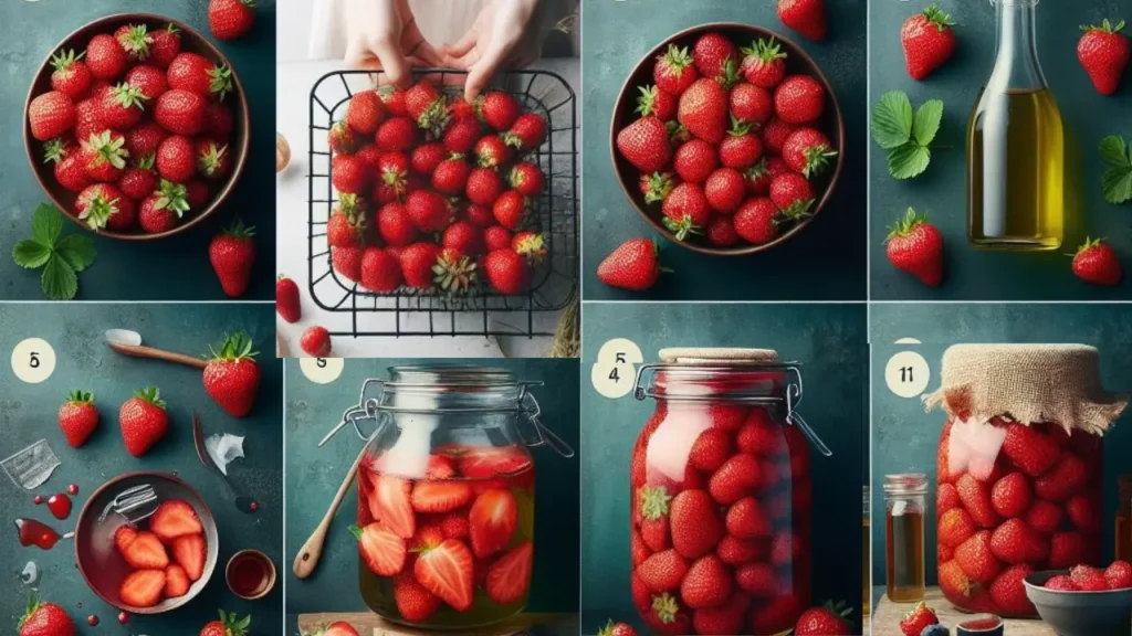 how to make strawberry oil by maceration method