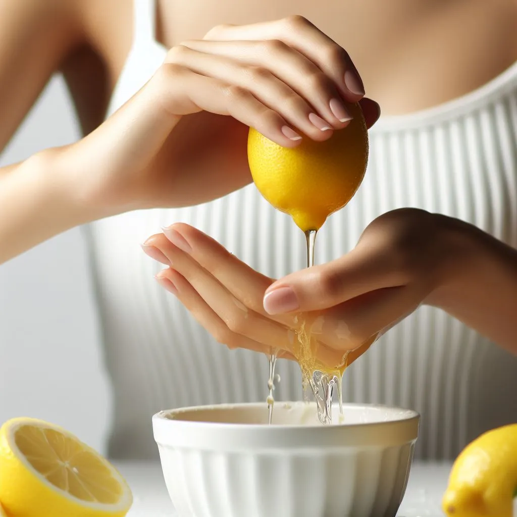 lemon juice for removing skin tags
